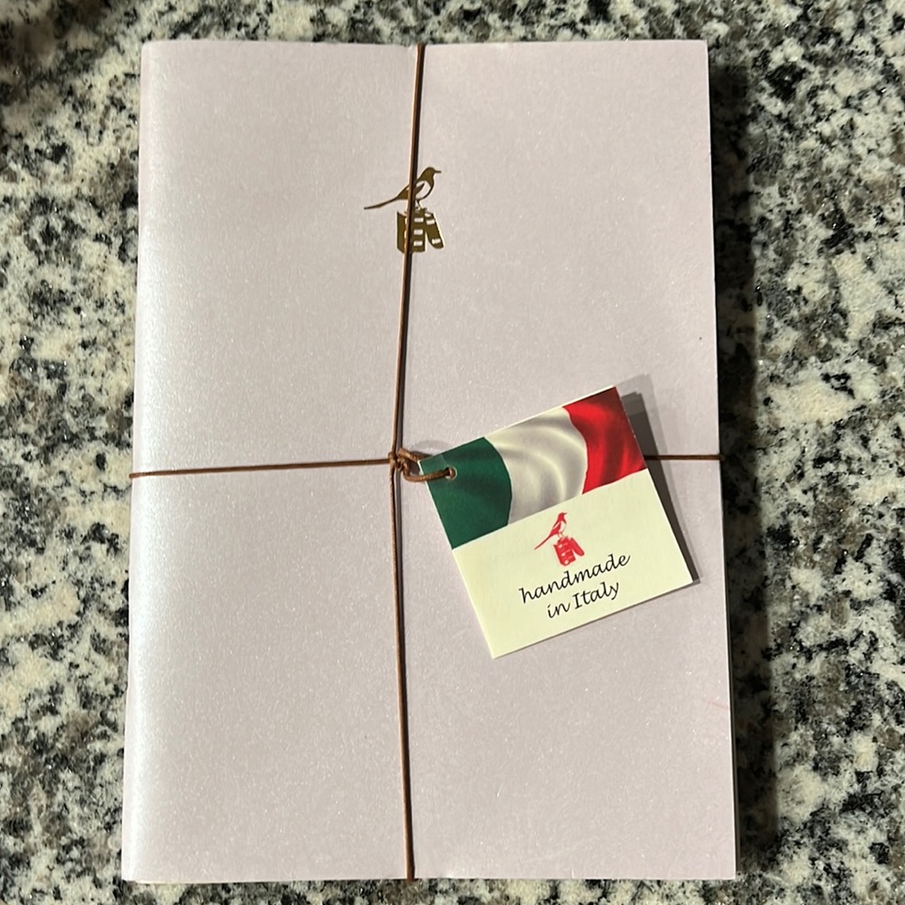 Hand made journal books from Italy!
